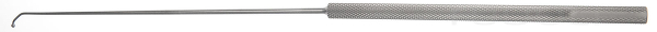 RU 8827-86 / Exploration Hook, Probe-Pointed, Angled, 24.5cm
 - 9 3/4"