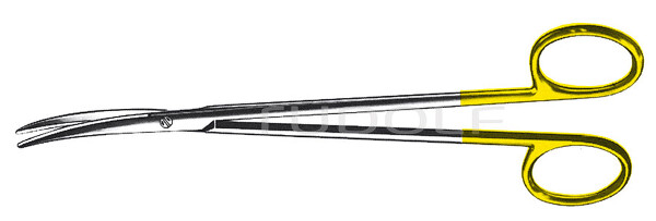 RU 1829-17 / Forbice Tönnis-Adson, Curva, TC 17,5 cm