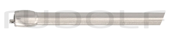 RU 6420-60 / Suction Tube Frazier, Ø 3,3mm
, 10 Ch/Fr, (Wl) 100mm
 - 4", Ball Ended, W. CUT-OFF, LUER-HUB and Stylet