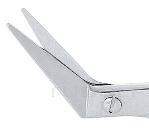RU 1722-19 / Forbice Vascolare Potts-Smith, 60° 18,0 cm