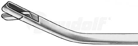 RU 8113-03 / Sacabocados Nasal, 12,5cm, Abert. Ab.45°