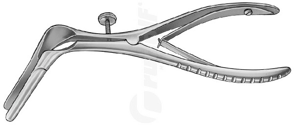 RU 8016-51 / Especulo Nasal Cottle-Walter, Figura 3, 55 mm, 13 cm - 5"