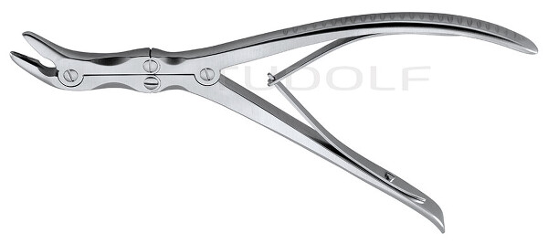 RU 5607-23 / Bone Rongeur, Rrykholm 24 cm - 9 1/2", 4 mm