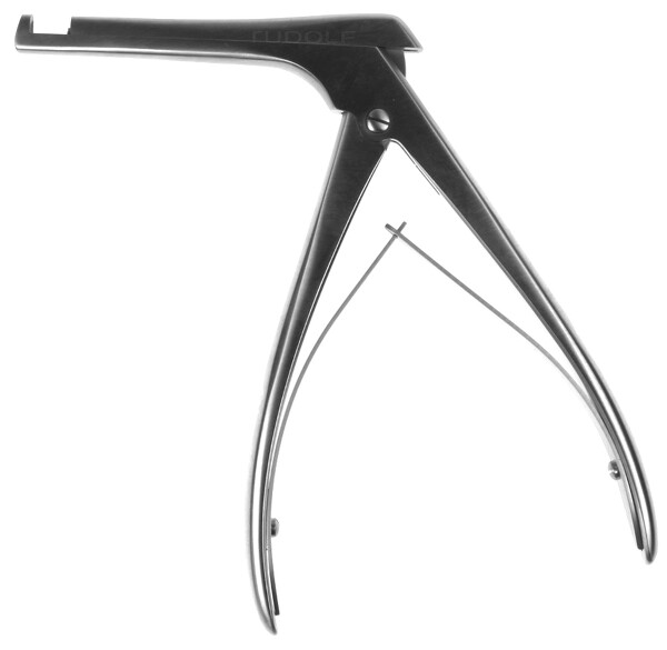 RU 8134-05 / Pinza Sacabocados Kerrison 90° Cortante 5 mm, 8,5 cm