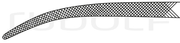 RU 3241-26 / Pince Hémostatique Bengolea Courbée 26 cm