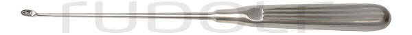 RU 5372-06 / Bone Curette, Scoville, Slightly Curved 25 cm -10", 4,7 mm