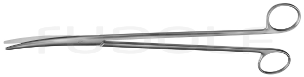 RU 1331-30 / Scissors Metzenb., Bl/Bl, Cvd. 30 cm, 12"