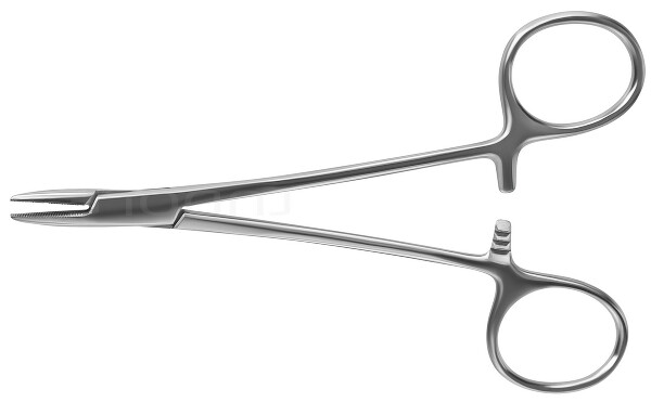 RU 5928-13 / Needle Holder Brown, Str. 13cm