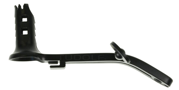 RU 6438-11 / Bivalve Speculum, Black-Finish 55mm