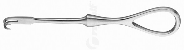 RU 4472-02 / Divaricatore Volkmann, Acuto, 2 Denti 11,5 cm
