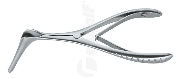 RU 8014-51 / Nasenspekulum Cottle, Figur 2, 55 mm, Hygienischer Schluss, 14 cm