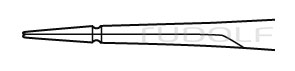 RU 2260-08 / Micro Scissors Vannas, Sh/Sh, Str. 8,5cm
, 3 1/4"
