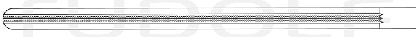 RU 6534-23 / Darmklemme Doyen, Atrauma, Gerade, (L) 24 cm