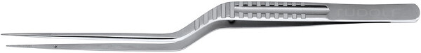 RU 4078-40G / Pinza Microgrip, Baionetta, Manico Piatto, 22,0 cm