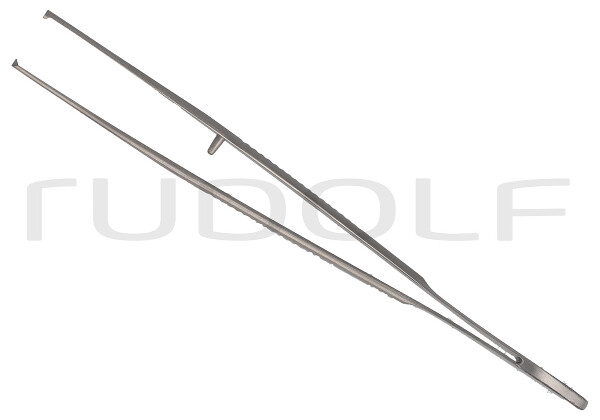RU 9883-10 / Pinza Per L'occhio, 1x2 Denti, Retta 1mm, 10cm
