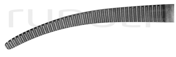 RU 3021-13 / Pinza Emostatica Pean, Delicata, Curva 13,0 cm