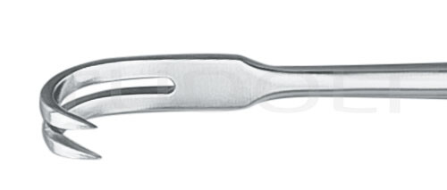 RU 4506-02 / Divaricatore Kocher, Acuto, 2 Denti 22,5 cm