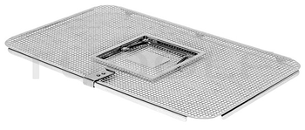 CS342-000 / Couvercle 480 x 240 mm Pour Paniers En Tôle Perforé 480x240mm