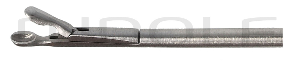 RU 7894-61/16 / Wullstein Mikro Cup. Forceps, Straight, 8Cm-3 1/4", Shaft-Ø 2 mm, Oval 1.7x2.5mm
