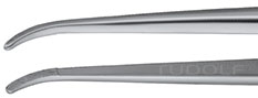 RU 4069-19G / Micro-Pinzette, Microgrip, geb. Fadenplatte 6x0,8mm
, 18,0 cm