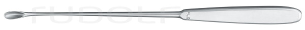 RU 7281-02 / Cucchiaio Uterino Gourdet, Fig. 2 8mm, 28cm