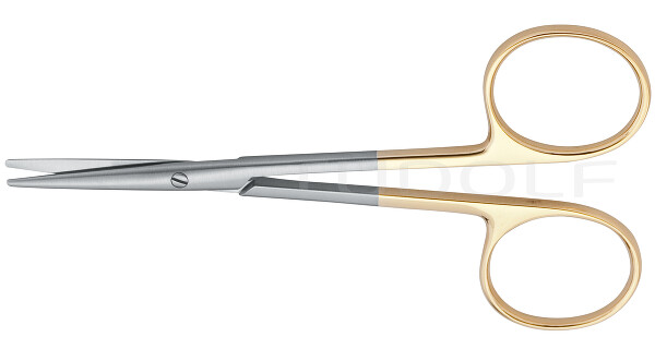 RU 1280-51 / Forbice Baby-Metzenbaum, Retta, TC, 11 cm - 4 1/4"
