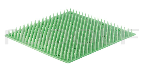 CS147-001 / Tapis En Silicone, À Picots 240x220mm, Vert