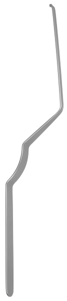 RU 6367-01 / Nervwurzelhaken 4mm, 24cm