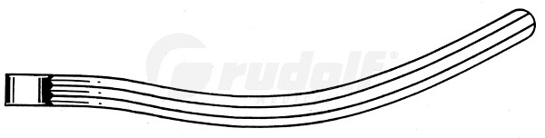 RU 6551-22 / Kocher Forceps, Cvd., 22cm