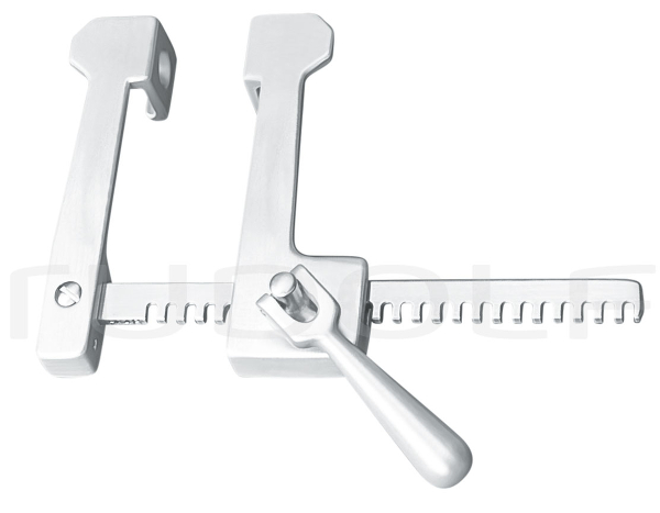 RU 7527-01 / Écarteur Costal Finochietto-Baby-Haight 12x15x70 mm