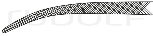 RU 3241-26 / Hemost. Fcps Bengolea, Cvd. 26 cm, 10,25"