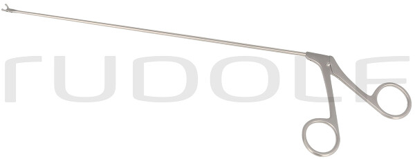 RU 8650-04/21 / Laryng. Spoon Fcps. Str., TH-MOV. Shaft Length 23cm/9", Conicø2/3mm, Jaw 2mm