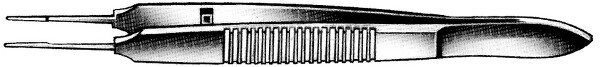 RU 9800-10 / Pinza Per Sutura Mod. Tübingen, Retta 10cm