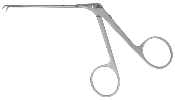 RU 7890-27 / Micro-Pinza Auric., Curva Abajo, 0.8 x 3,3 mm, 8 cm