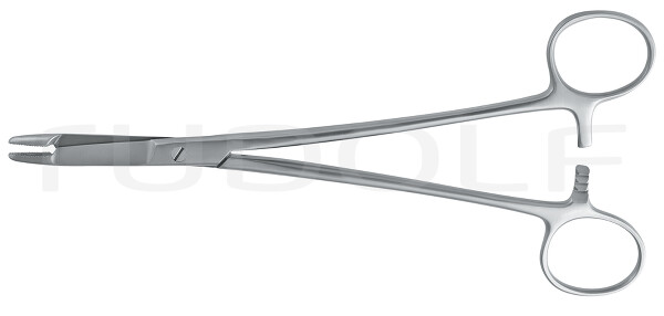 RU 6030-18 / Needle Holder Olsen-Hegar, Str. 18cm, 7"
