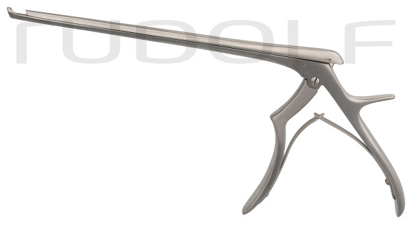 RU 6453-14 / Rongeur Kerrison, Cutting Upwards 40° Standard, Ejector, 20cm, 8", 4mm