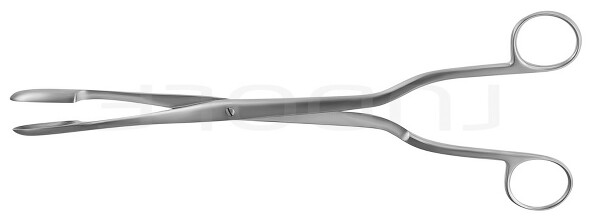 RU 7411-03 / Pinza Per Aborto Winter, Curva, Fig. 28cm