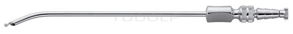 RU 6426-21 / Saugkanüle Adson, Ø 4,0 mm, 12 Ch/Fr, (Nl) 145 mm, m. Saugunterbrechung, Luer-Bohrung, mit Mandrel