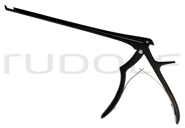 RU 6453-03C / Rongeur Kerrison, Cutting Upwards 40° Standard, Ceramic Coated, 20cm, 8", 3mm