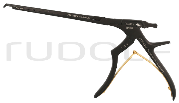 RU 6449-23Z / Pince Emporte-Pièce Kerrison, Coupant V. Le Bas 40°, Proclean, Stand., Pied Plat Éjecteur, 18cm
, 3mm
