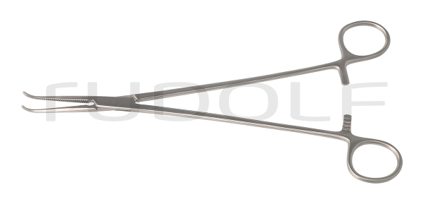 RU 3327-25 / Ligature Fcps Mini-Gemini, Cvd. 25 cm, 10"