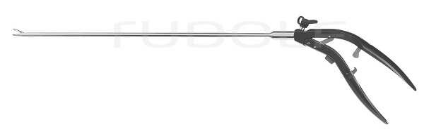 LP354-133 / Porta-Aghi, Curvo A Sinistra, Manico Ergonomico E Curvo, Lu 330Mm,Ø5mm, TC