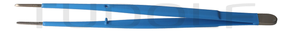 RU 4055-20Q / Dressing Forceps Waugh, Straight, Insulated, 20.0 cm