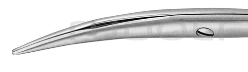 RU 1583-15 / Feine Schere Jameson, Gebogen, 15,5 cm