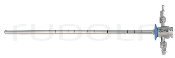 CY230-101 / Cysto-Urethroskopsch. m. 2 Starren Hähnen 23 Charr., Inkl. Standardobturator Obturator CY230-121