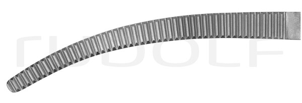 RU 3251-22 / Pinza Emostatica Roberts, Curva 22,0 cm
