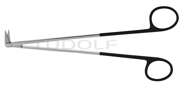 RU 1763-19M / Forbice Hegemann-Diethrich, 90°, MC 17,0 cm
