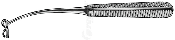 RU 8351-01 / Negus Aden. Curette, Fig. 1, 22cm
 - 8 3/4"