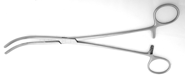 RU 3274-22 / Hemost. Fcps Crafoord-Sellors, Cvd. 22 cm, 8,75"