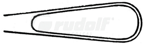 RU 7281-02 / Gourdet Ut. Scoop, 8mm
, 28cm
